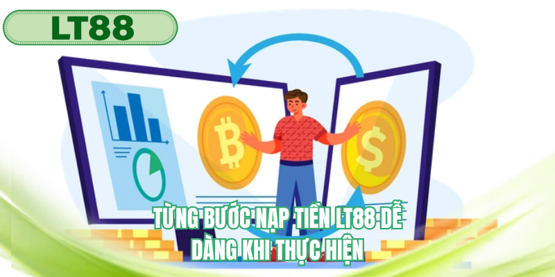 Từng bước nạp tiền LT88 dễ dàng khi thực hiện